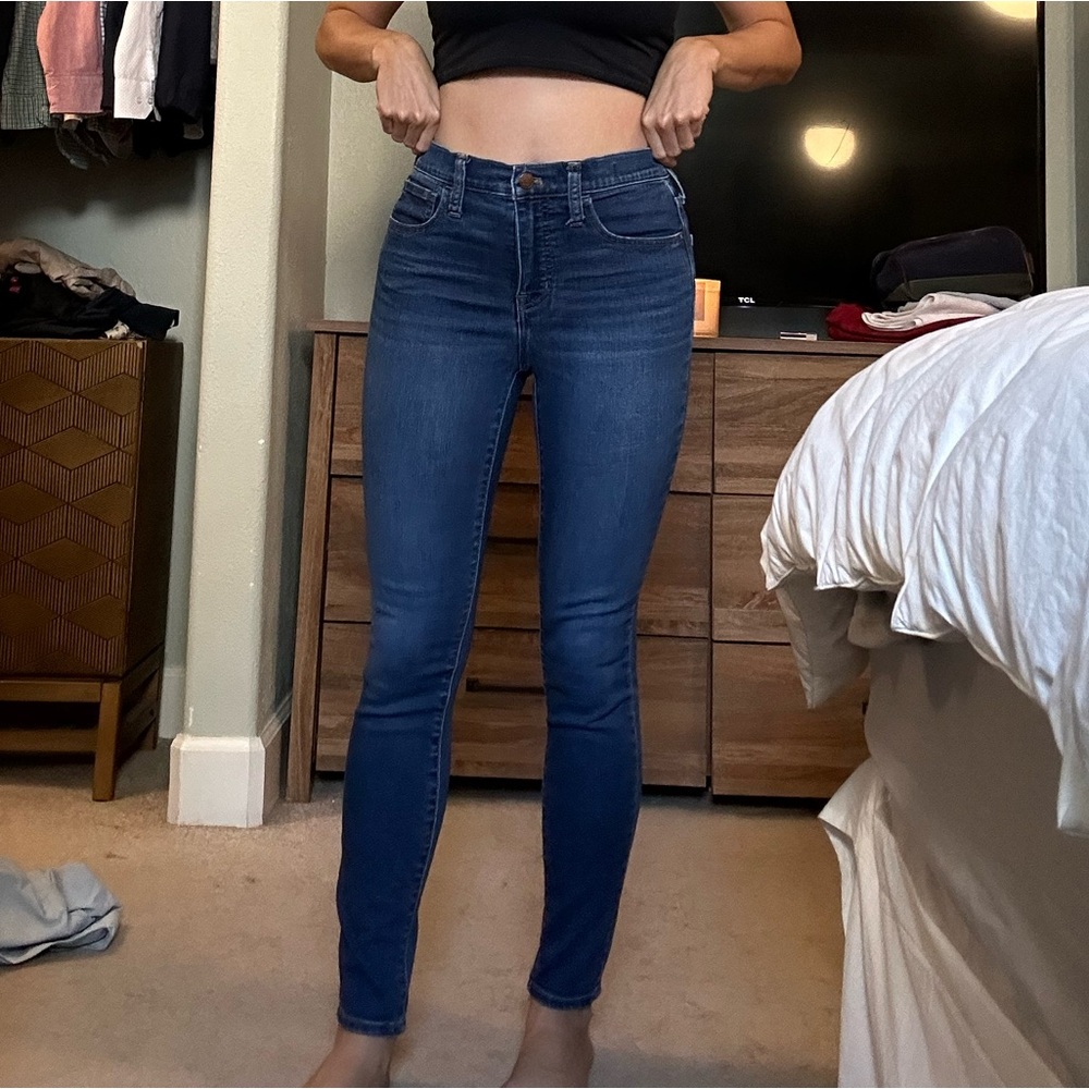 Madewell high waisted roadtripper jeans